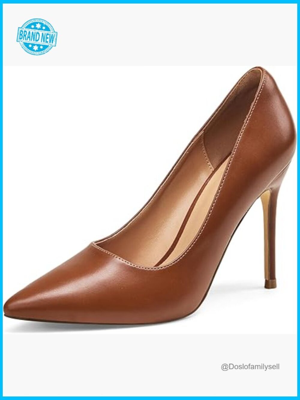 Stiletto High Heels Pointed Toe Dress Pump Wedding Party